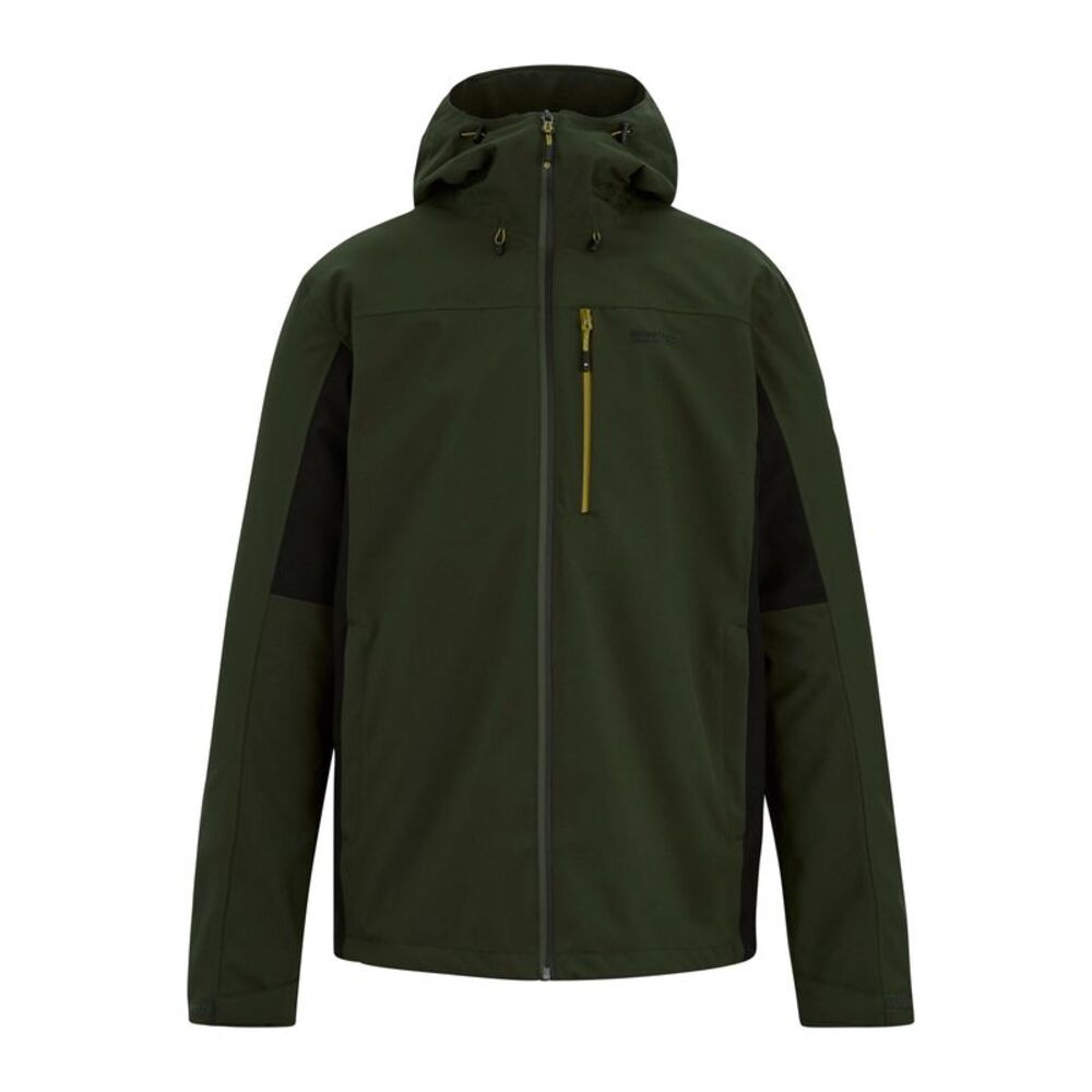 Regatta Mens Birchdale II Waterproof Jacket / Dark Khaki/Black